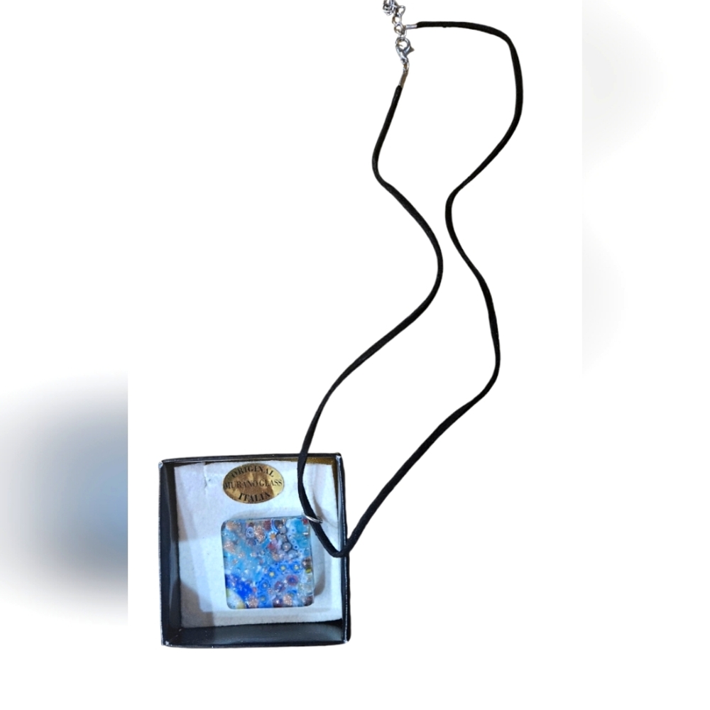 Italian murano glass necklace